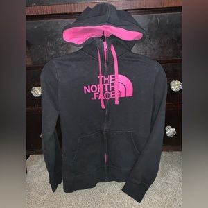 North face hooded jacket